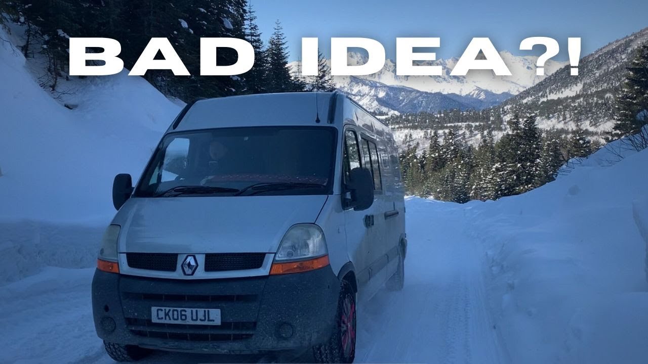 We drove our 2WD Camper van to Georgia's HIGHEST mountains