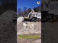 #heavy machinery #stone crusher #mountain construction #excavator #industrial engineering