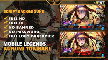 Background Mobile Legends Kurumi Tokisaki Full UI