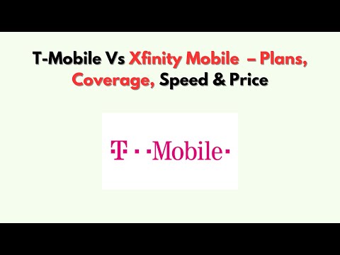 T-Mobile vs Xfinity Mobile 2026 Plans Coverage Speed Price