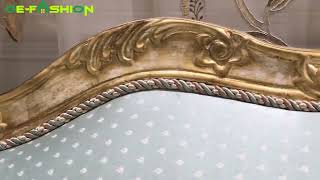 Oe-Fashion Bespoke Luxury French Furniture European Palace Luxury Fabric Sofa Living Room Solid Sofa