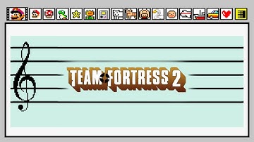 Rocket Jump Waltz - Team Fortress 2 [Mario Paint Composer]