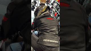 Alpinestars Deri Ceket Eldiven Bot