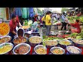 Cambodian popular dinner and market food  soups fried foods  more