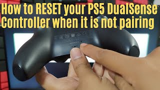 How to RESET your PS5 DualSense Controller when it is not pairing