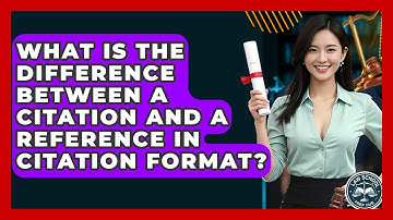 What Is The Difference Between A Citation And A Reference In Citation Format? - Law School Prep Hub