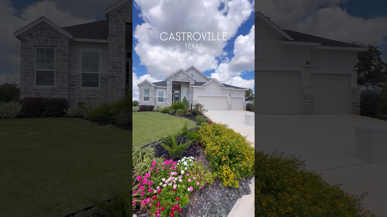 NEW CONSTRUCTION HOMES IN CASTROVILLE TEXAS
