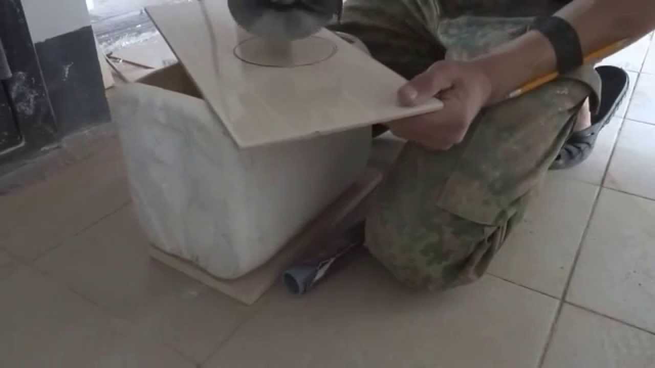 Как я делаю отверстие для 110 канализации. - YouTube