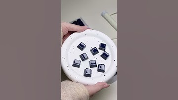 Add a Touch of Elegance to Your Keyboard with Indigo Ceramic Keycaps