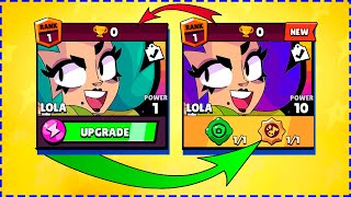 CURSED UPGRADE LOLA - Brawl Stars