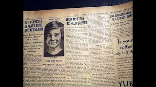 ALBERT FISH Serial Killer Child Rapist Cannibal CAPTURED Arrest 1934 Newspaper
