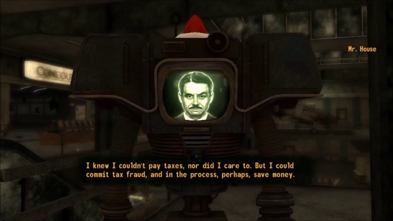 Mr. House Commits Tax Fraud