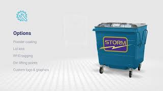 Lightweight galvanized Steel Lid Bin Galvanized Mini Trash Can