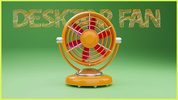 3D Desktop Fan #blender #motiongraphics