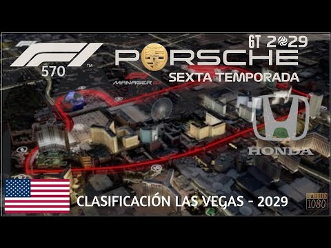 570 - LAS VEGAS QUALIFYING | Porsche F1 Team [2029 - Season 6] | F1 Manager 24