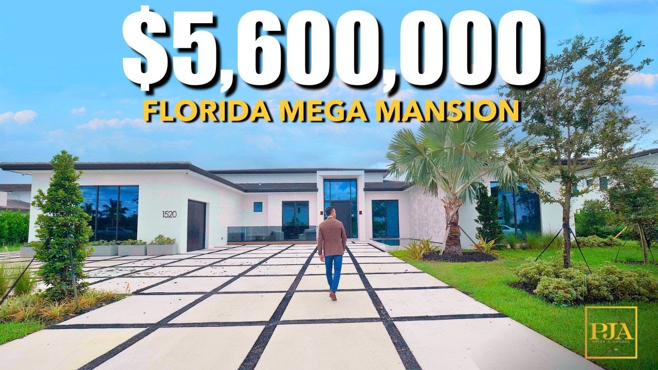 Inside a $5,600,000 FLORIDA MEGA MANSION | Luxury Home Tour | Peter J Ancona