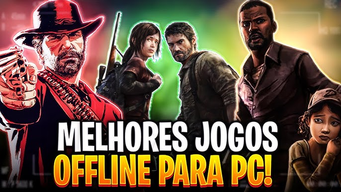 👾🎮OS 20 MELHORES JOGOS OFFLINE PARA PC FRACO PARA VOCÊ SAIR DO TÉDIO 