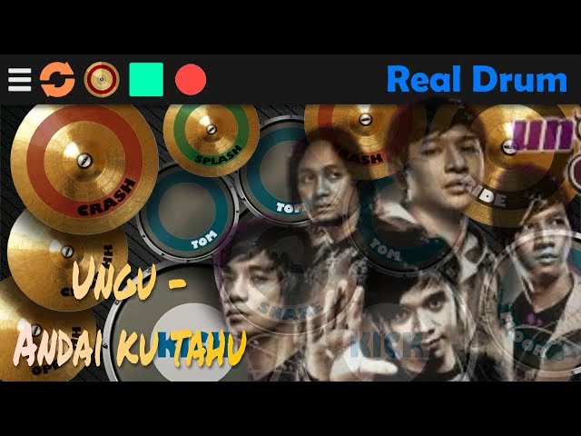 Ungu - Andai Ku Tahu (REAL DRUM COVER+lirik) class=