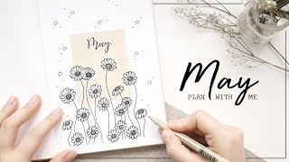 PLAN WITH ME | May 2018 Bullet Journal Setup