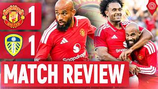 Carrick Style Starting To Show! | Man United 1-1 (5-4 on Penalties) Leeds United | LIVE Match Review Carrick Style Starting To Show! | Man United 1-1 (5-4 on Penalties) Leeds United | LIVE Match Review