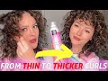 An AMAZING product for THIN CURLY HAIR! | SGX NYC Mousse review | 2C/3A Curls
