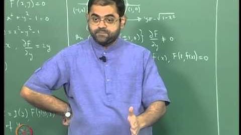 Mod-04 Lec-10 Introduction to the Implicit Function Theorem