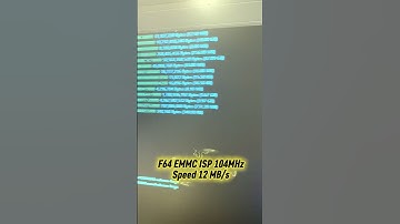 F64 Ultra Box ISP emmc Speed 104 MHz Read-Write 12 MB/s 🔥