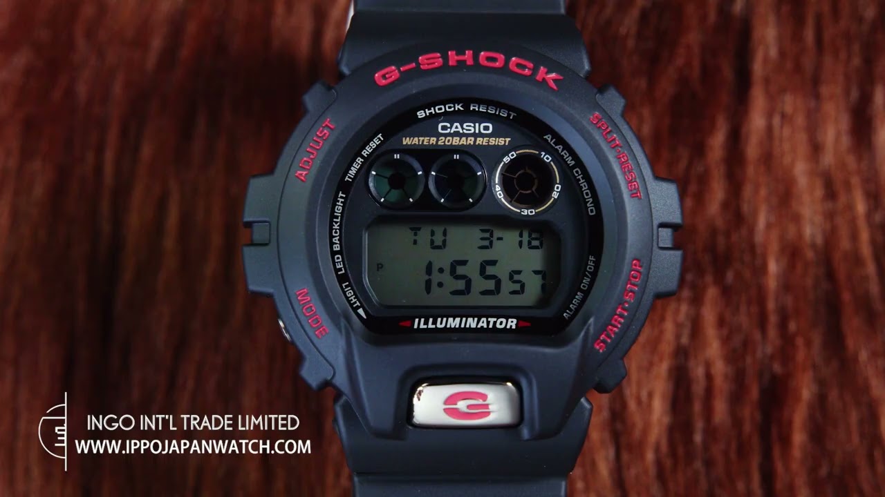 Casio G-Shock 6900 SERIES 30TH ANNIVERSARY MODEL DW-6900TR-1JR
