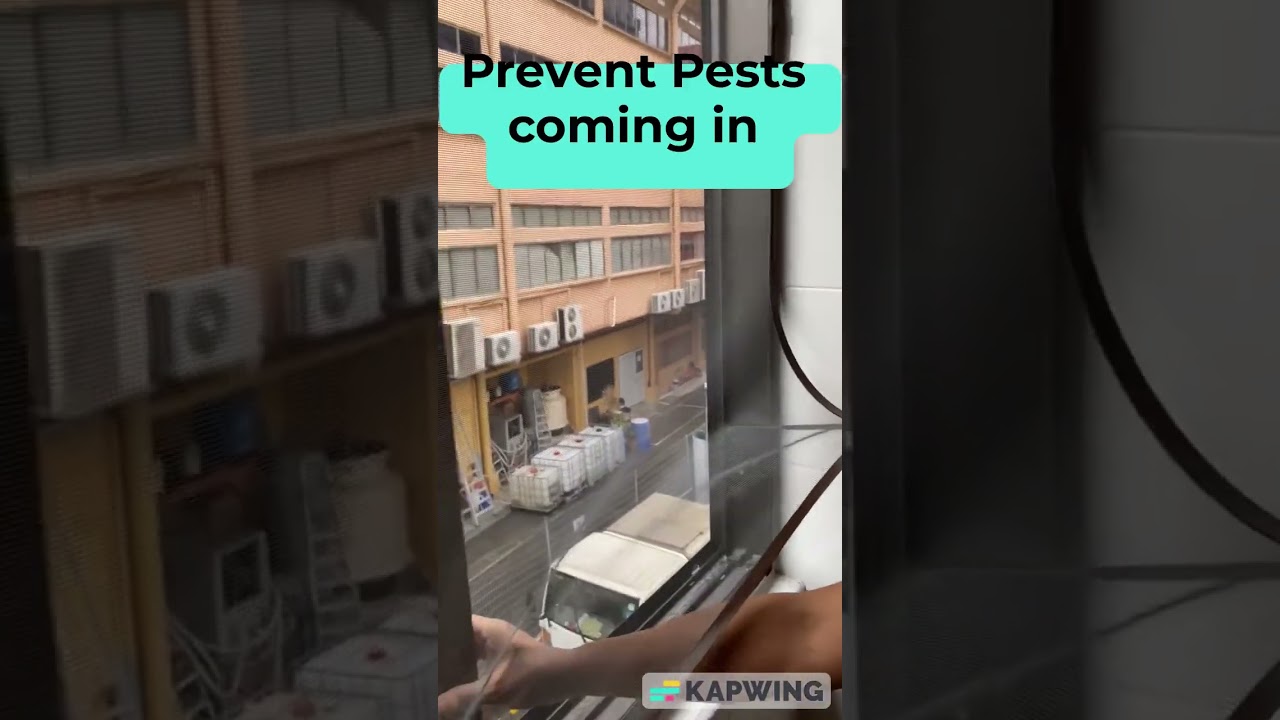 With the Insect Screen On, Its still easy to open & close windows