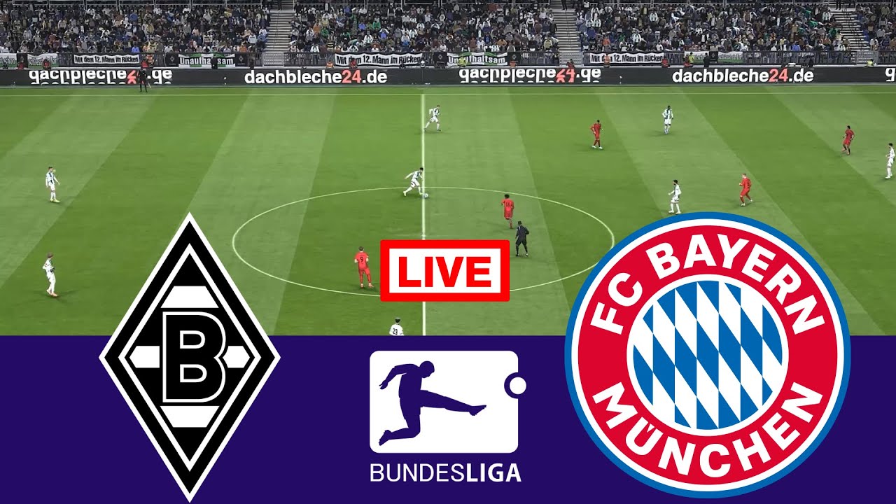 🔴 LIVE : Mönchengladbach gegen Bayern München | Bundesliga 2025/26 | Vollständiges Spiel-Streaming