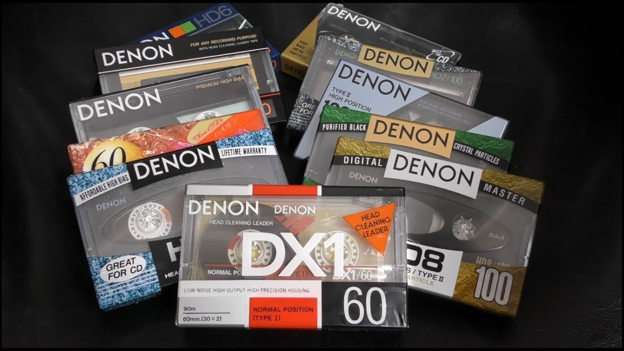 Denon DX4 - 1982 - US - Blank Cassette Tape - New Sealed