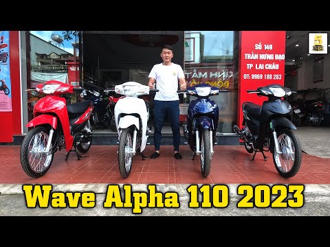 Video FULL MÀU Wave Alpha 110 2023 cực ĐẸP ▶️ Giá xe Wave... - youtube