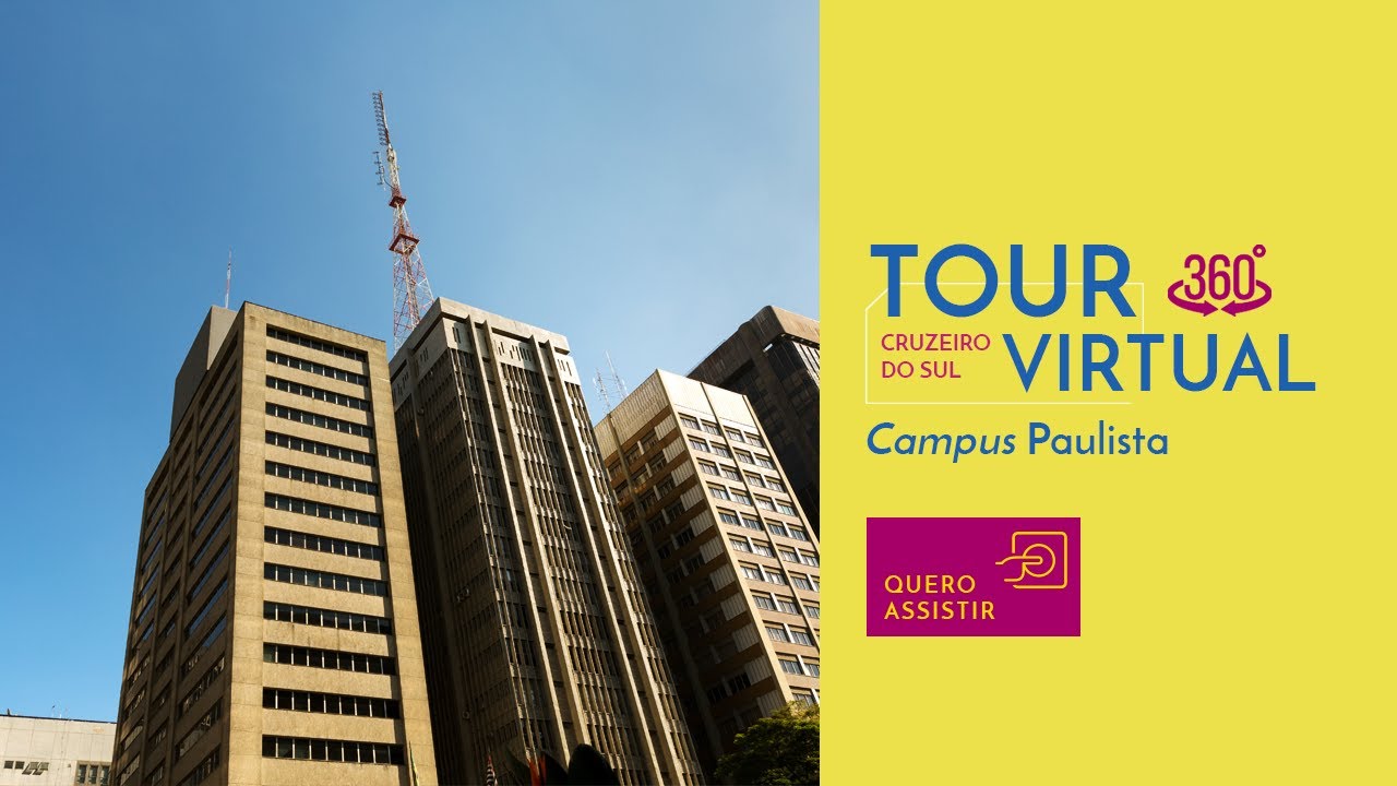 Um tour virtual pela Universidade Cruzeiro do Sul - Paulista - YouTube