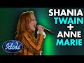 Singer Performs Shania Twain &amp; Anne-Marie HIT On Idol Sweden | Idols Global