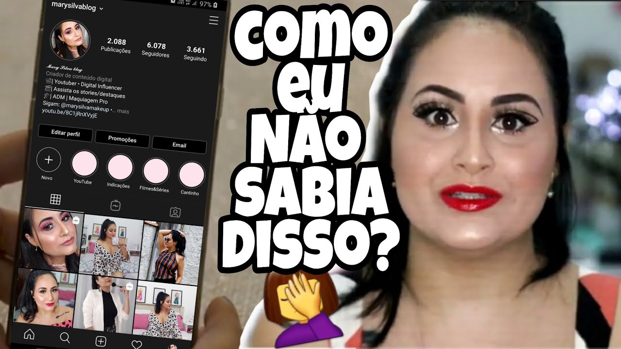 Como Mudar A Foto De Capa Do Destaque Sem Acrescentar Stories No 
