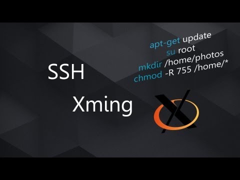 SSH : Interface graphiques sous Windows avec Xming X11