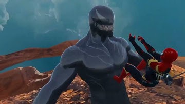 Spider Man Vs Venom: Fight Scene  Animation Short Video #prisma3danimation  @prakash.g