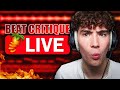 LISTENING TO YOUR BEATS LIVE! (HARD BEATS ONLY)