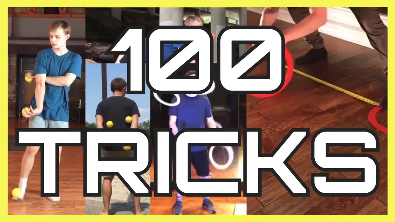 Мои ТОП-100 любимых трюков жонглирования