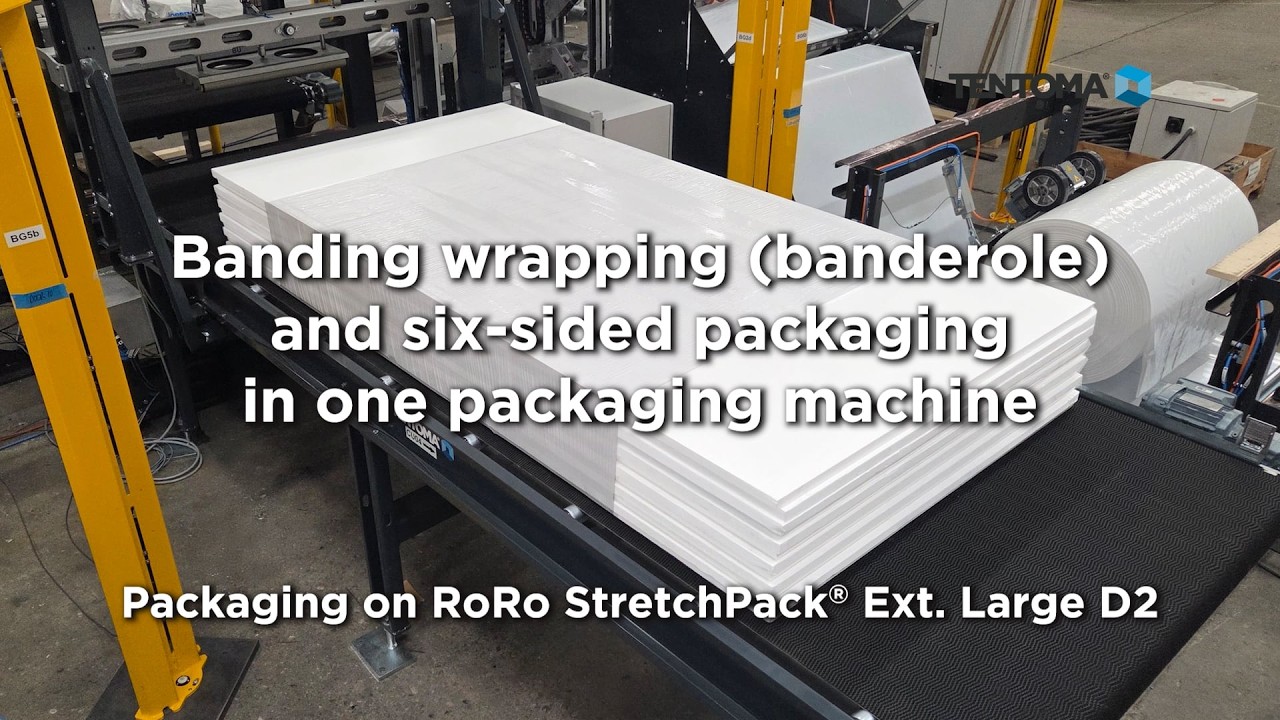 Banderol Wrapping Banding wrapping (banderole) and six-sided packaging in one packaging ...
