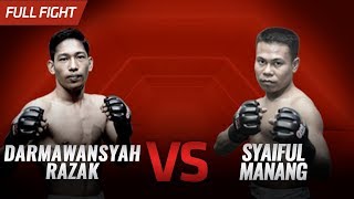 hd Darmawansyah Razak Vs Syaiful Manang  One Pride Fn 33