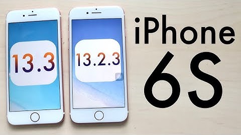 iPhone 6S: iOS 13.3 Vs iOS 13.2.3! (Speed Comparison)