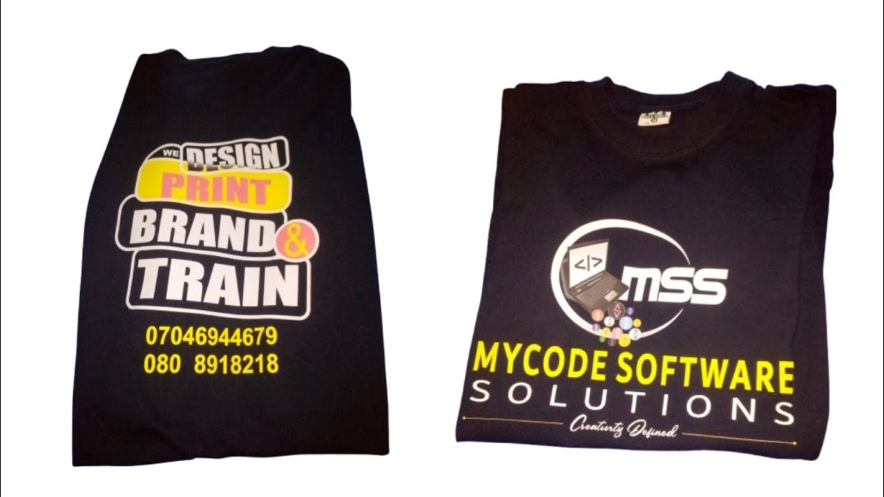 How to Print on a T-Shirt using DTF Transfer - YouTube