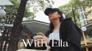 With Ella | last day of internship, birthday surprise, trying protein powder, playing volleyball