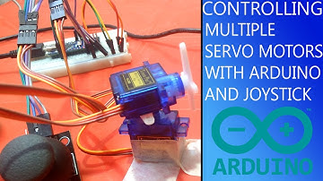 Multiple Servo Motor Control with Joystick and Arduino | Arduino Tutorial | Mr Motor.