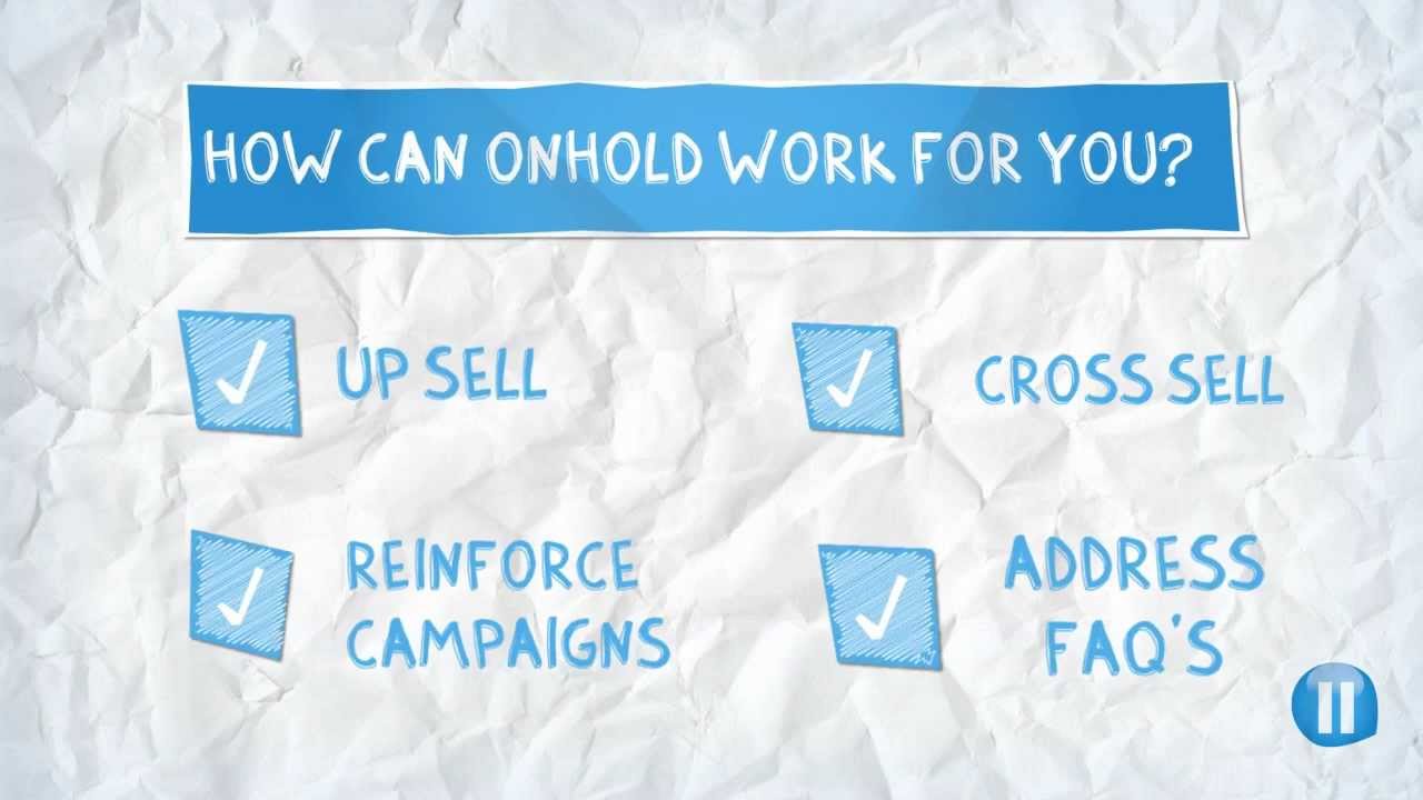 On-Hold Marketing - How it works