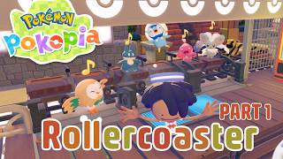 Pokemon Pokopia Rollercoaster Build Together Part 1
