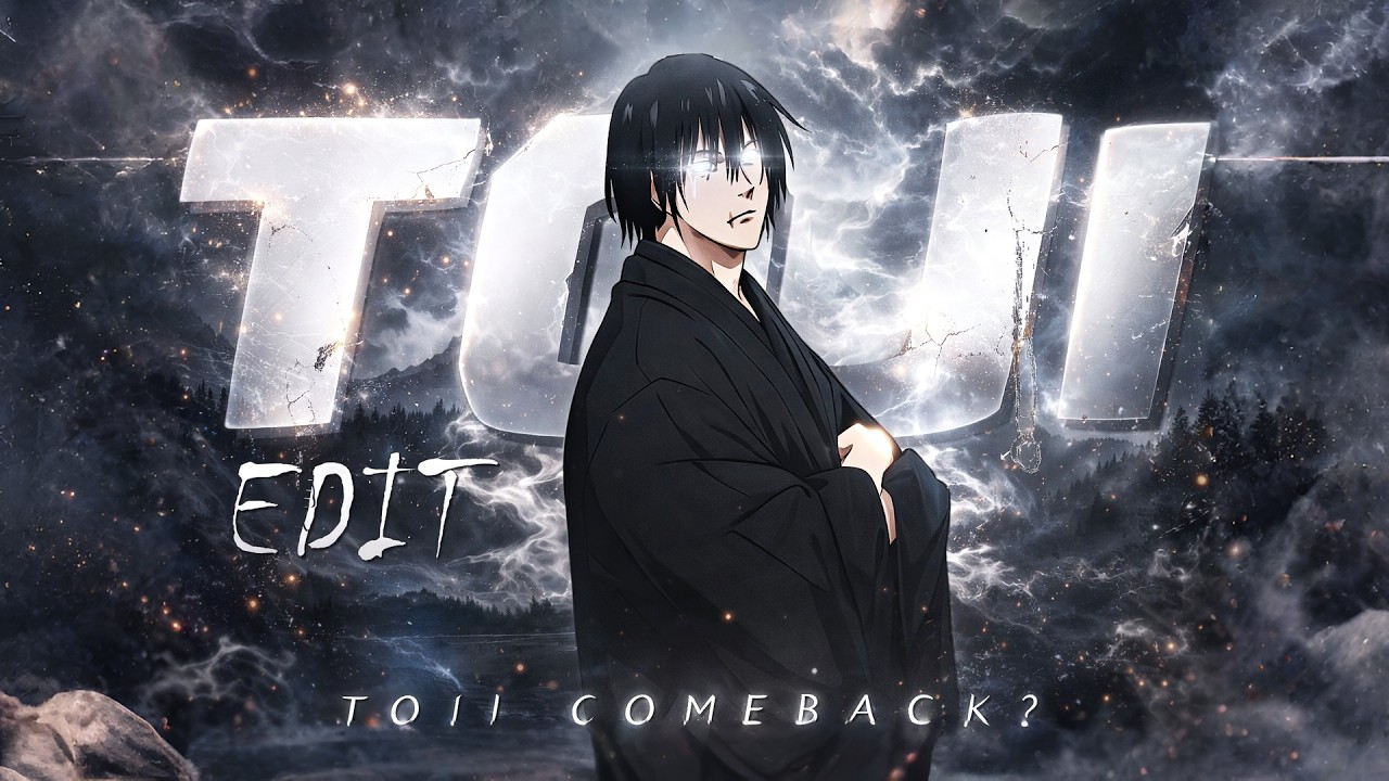 Toji's Comeback 💀 [EDIT] 4K! - YouTube