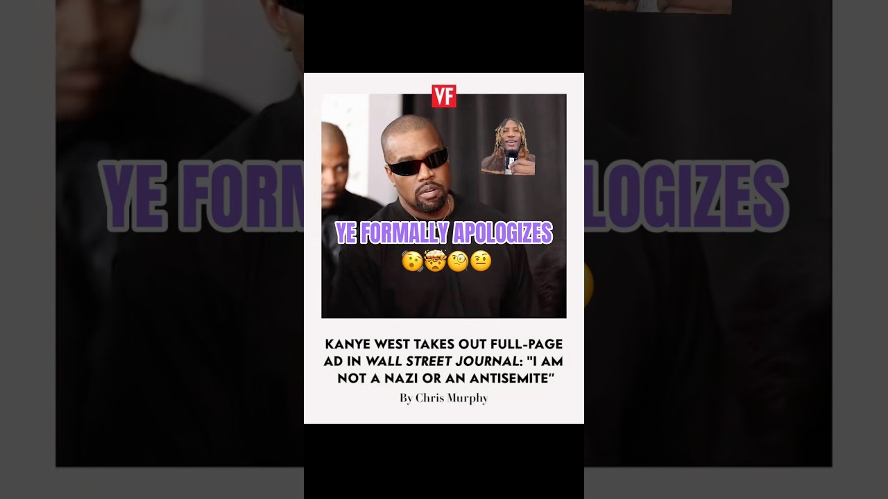 apologizing right before the album 