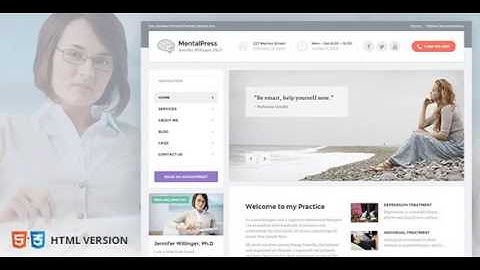 Psychology, Counseling & Medical Website Template — MentalPress | Themeforest Website Templates and